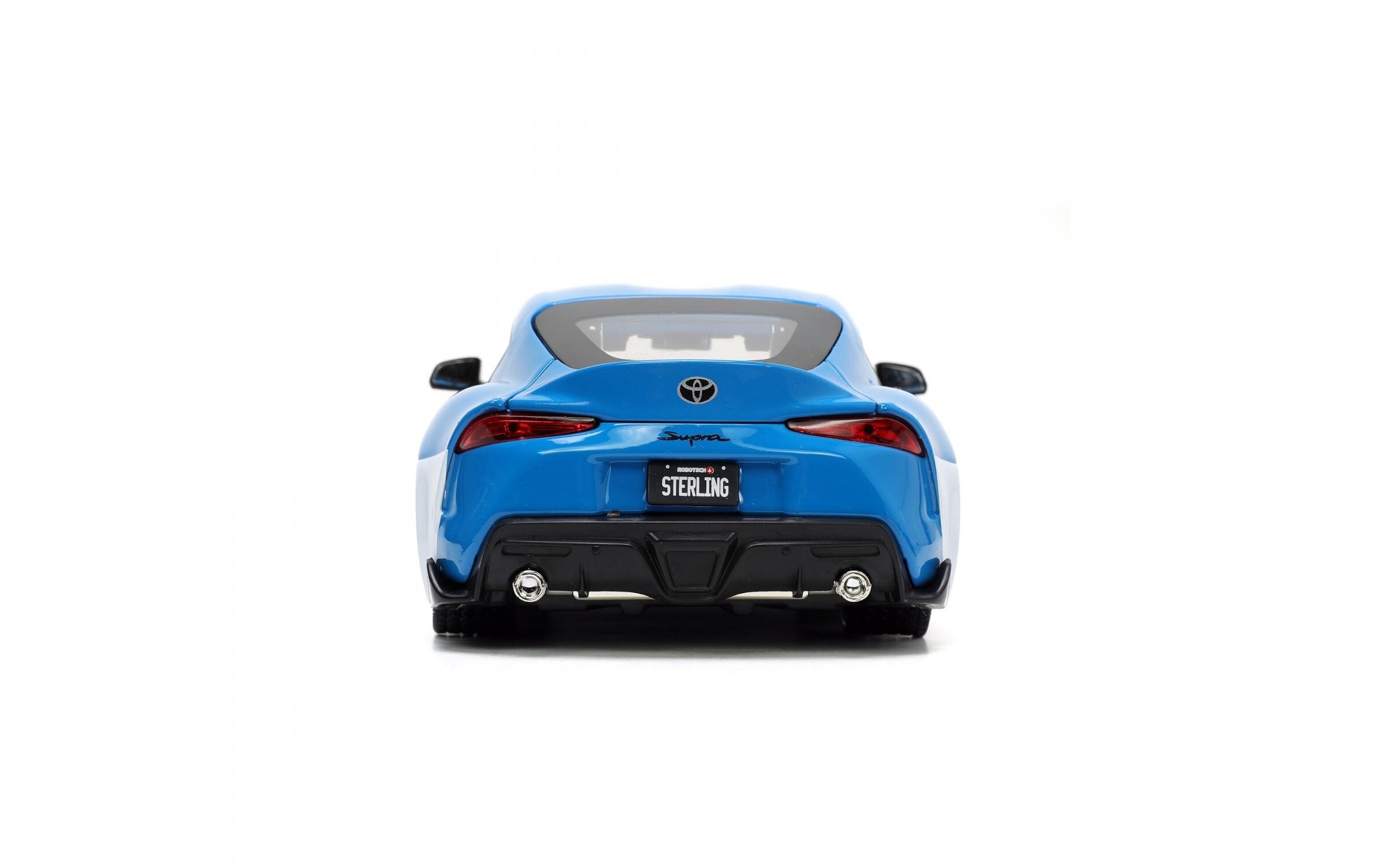 Toyota Supra MK5 Robotech M. Sterling 1:24M. Sterling aus der Robotech Anime Serie mit 2020 Toyota Supra Modellauto