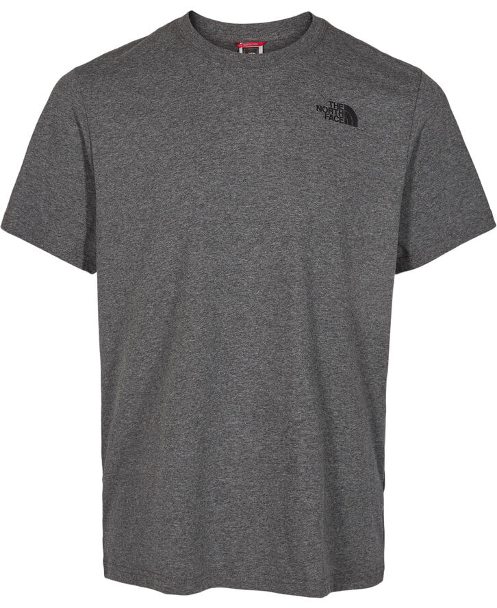 The North Face M S/S REDBOX TEE - EU TNFMEDIUMGRE Grå