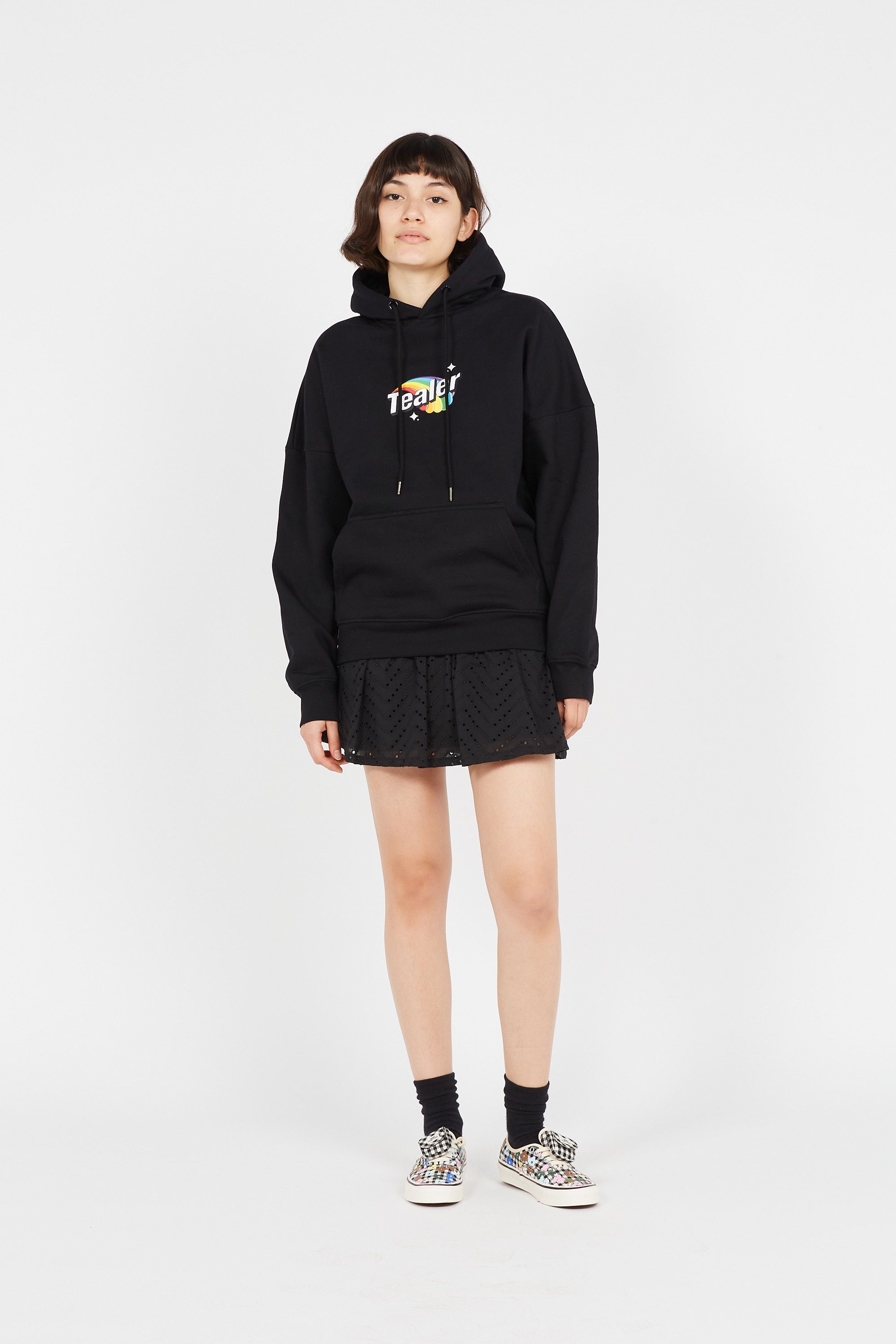 TEALER Hoodie  HD RAINBOW Noir