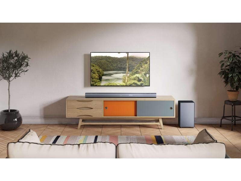 Sharp Soundbar HT-SBW800 Dolby Atmos 5.1.2CH Dolby Atmos soundbar with wireless subwoofer