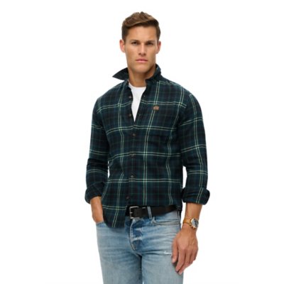 Chemise à manches longues homme Cotton Lumberja SUPERDRY