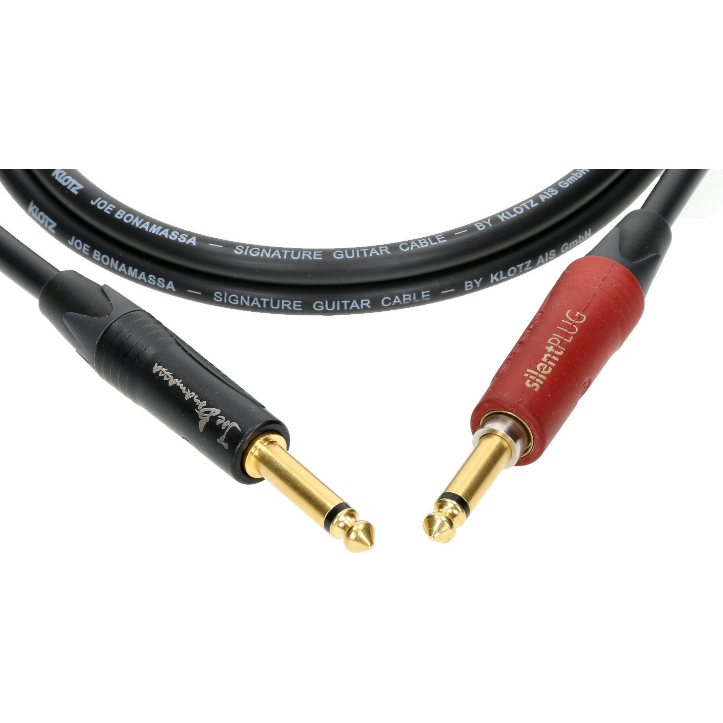 Klotz JBNPSP045 Joe Bonamassa gitaarkabel met SilentPlug 4.5 meter recht - recht