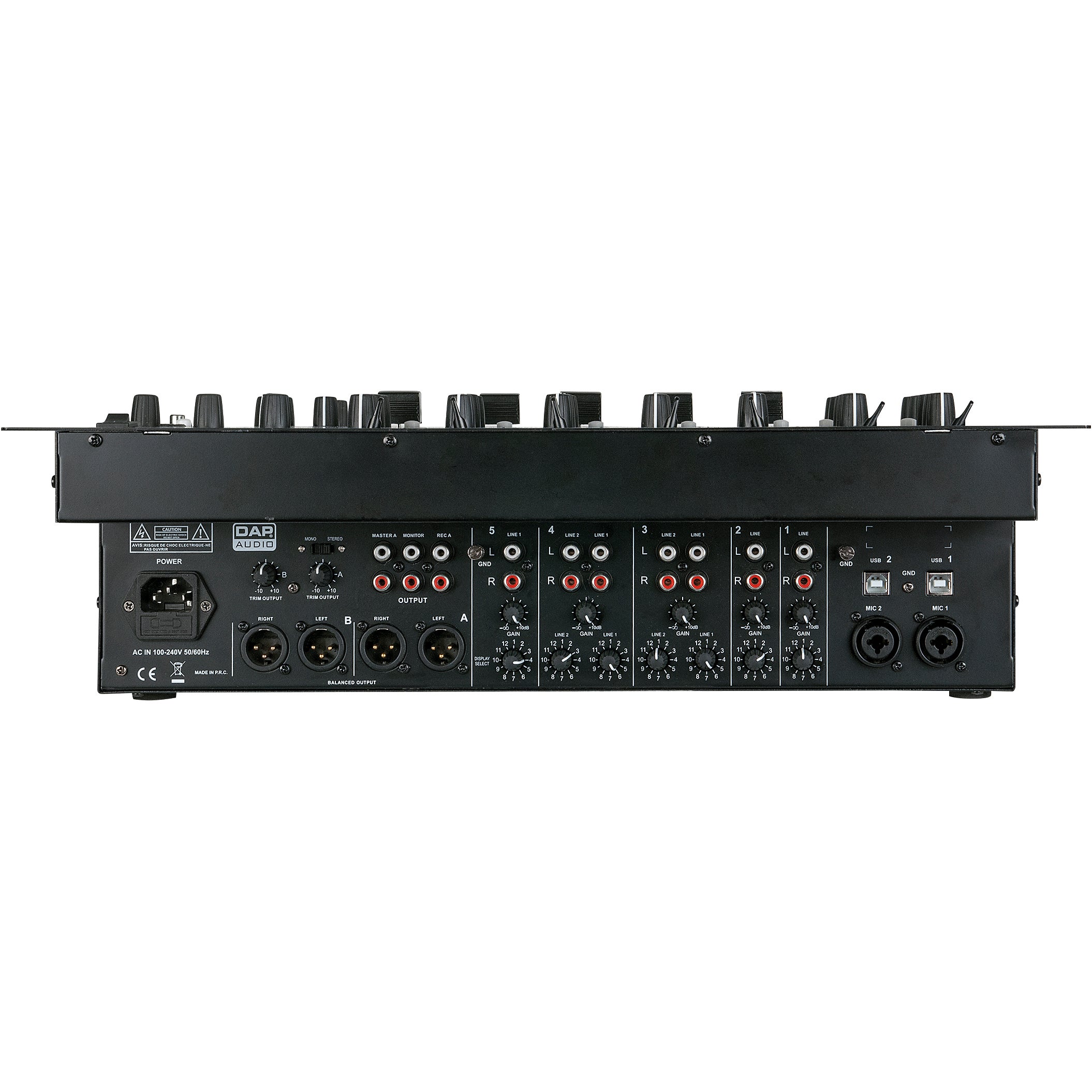 DAP IMIX-7.2 USB rackmixer