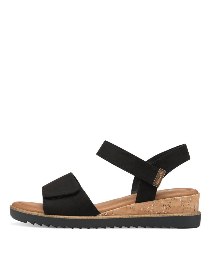 Tamaris sandal - sort