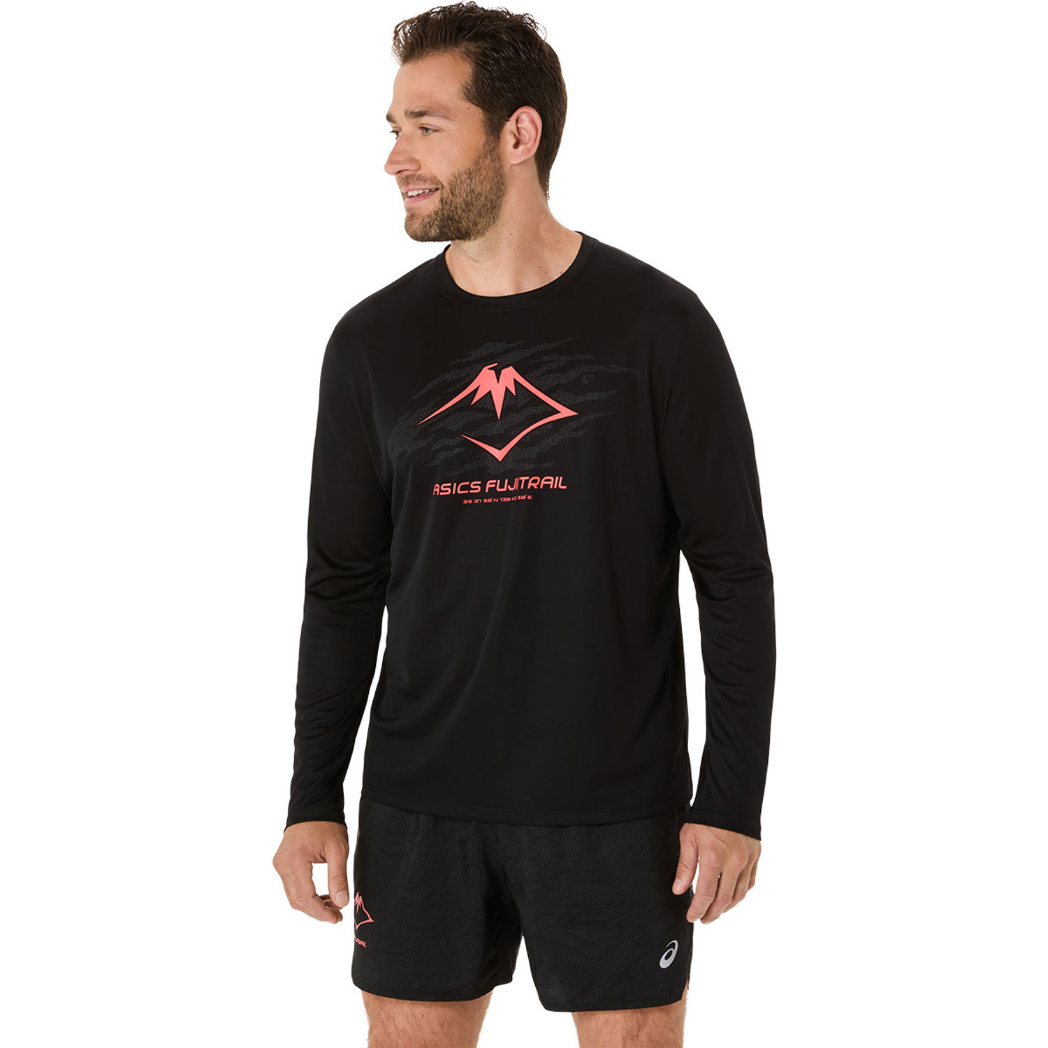 ASICS Fujitrail Logo Longsleeve T-Shirt Heren