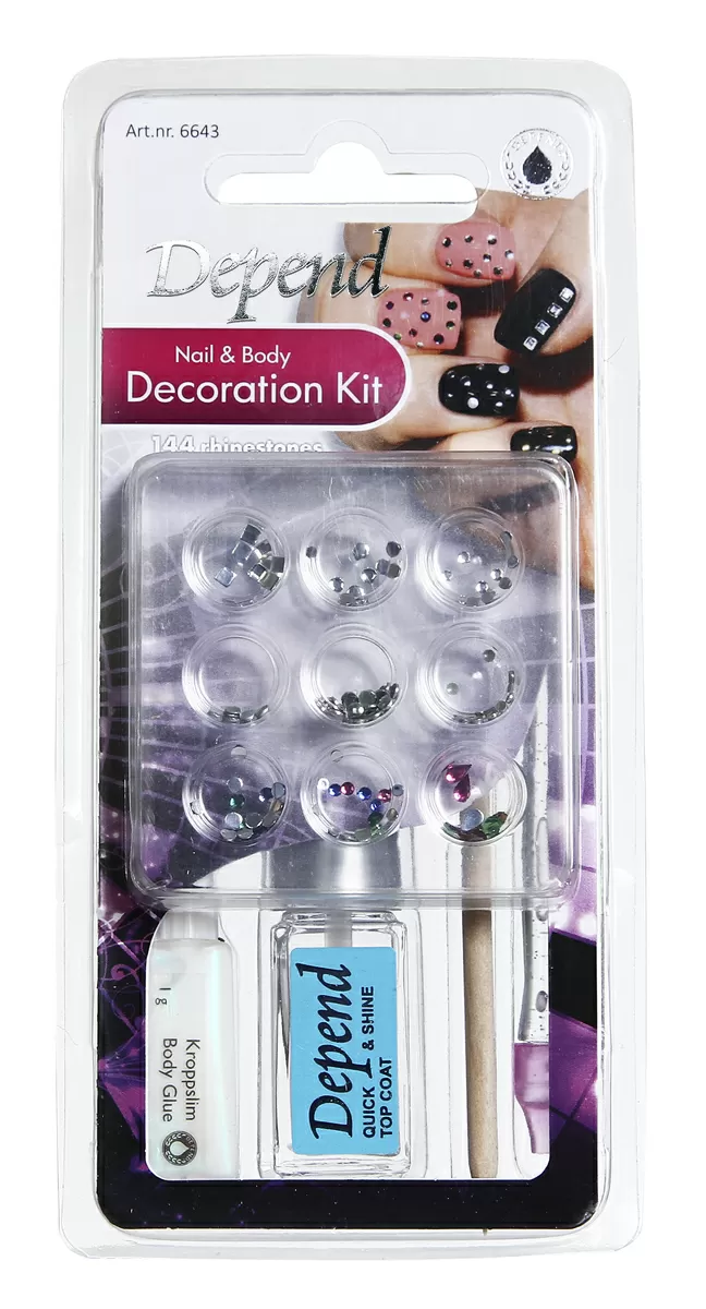 Depend Nail & Body Decoration Kit
