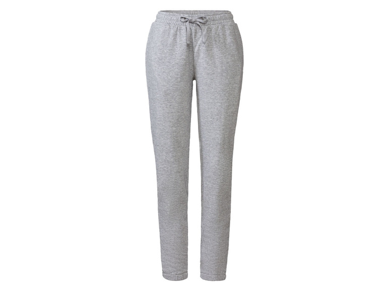 Dames joggingbroek met boordjes, normale taille