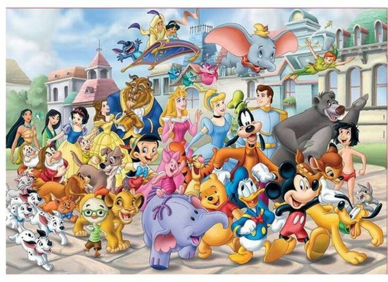 Educa Borras - Disney Défilé - Legpuzzel - 200-delig