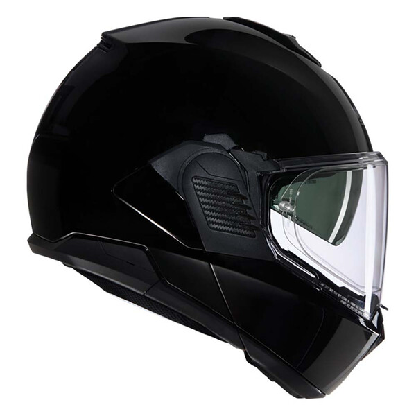 Nolan - Casque N120-1 Classico N-Com Noir Brillant