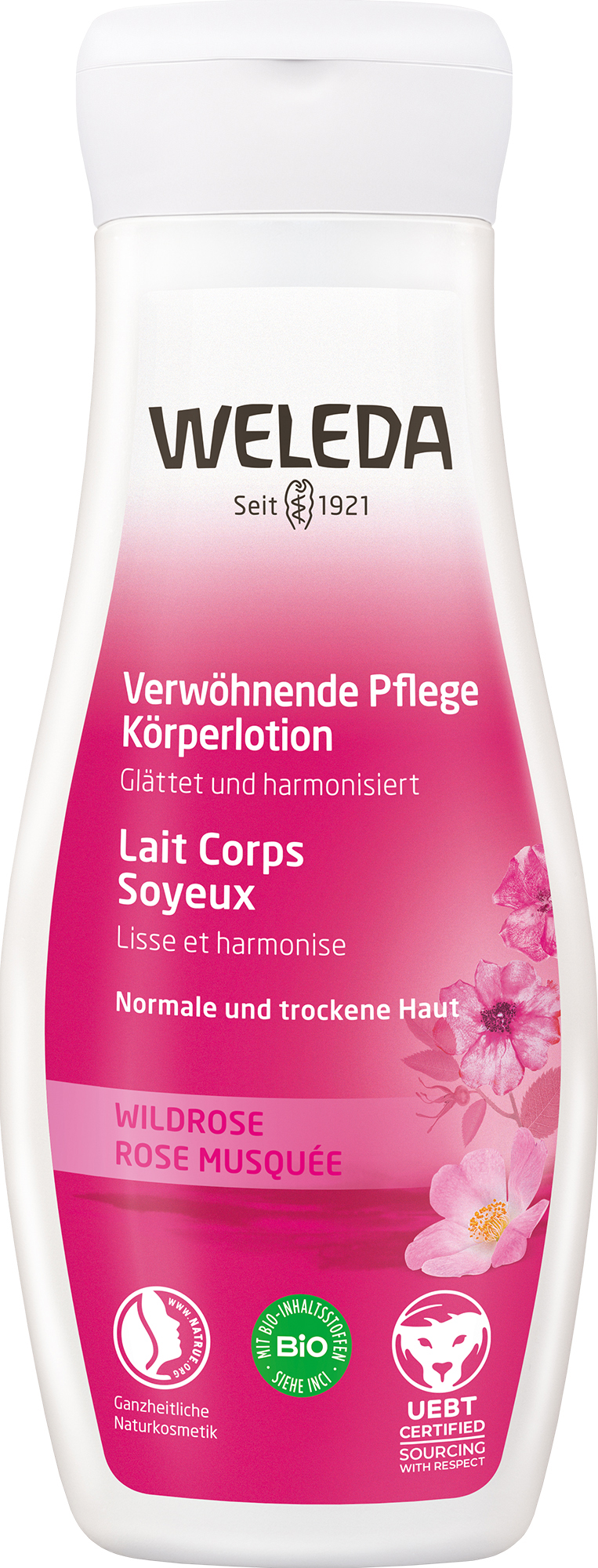 Weleda Körperlotion verwöhnend Wildrose Fl 200 ml