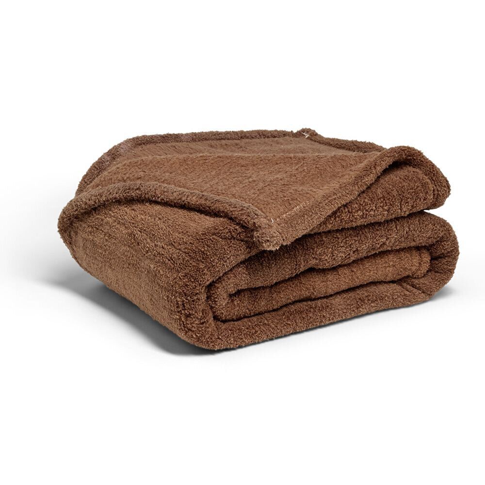 Couverture flanelle 200x220cm polyester - 3 coloris
