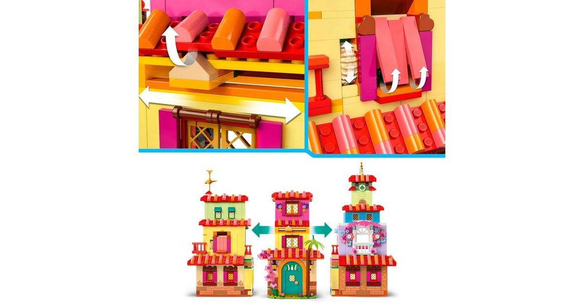 LEGODisney Princess - Het magische huis van de familie Madrigal Constructiespeelgoed  (43245)