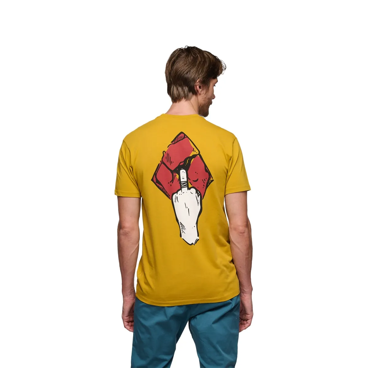 Black Diamond M Mono Pocket Ss Tee Amber