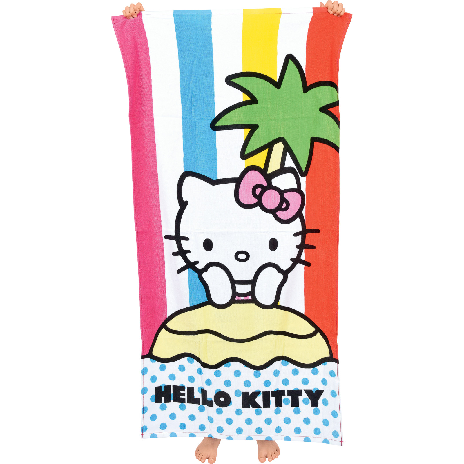 Kinder Badetuch Hello Kitty