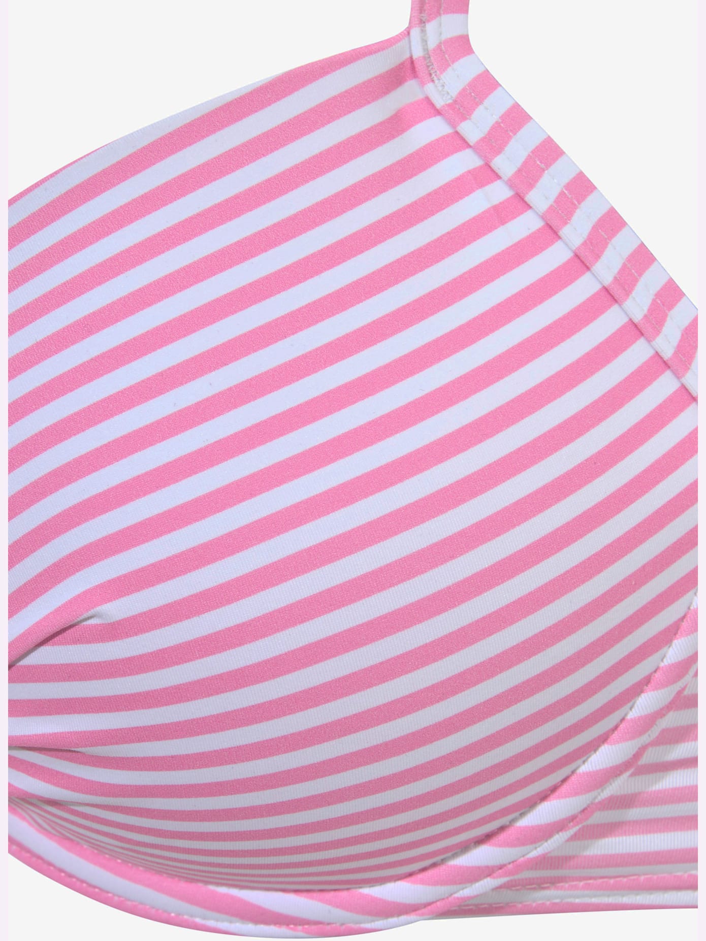 Maillot de bain à armatures motif rayé marin