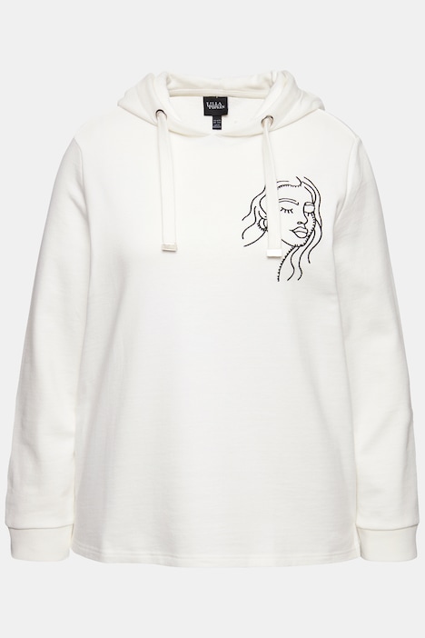 Hoodie, Gesicht, Classic, Kapuze, Langarm