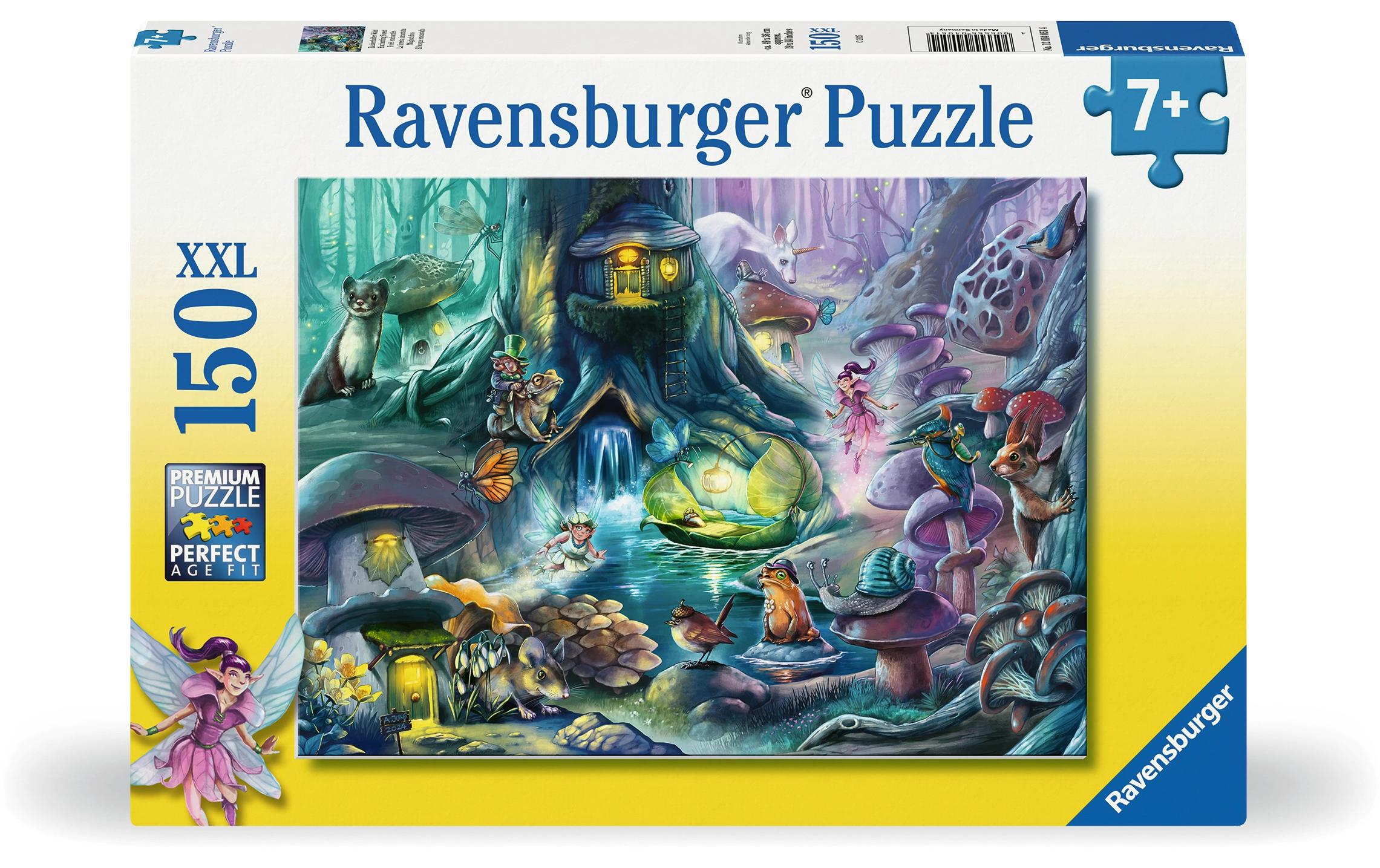 Puzzle Zauberhafter WaldPuzzle-Spiel