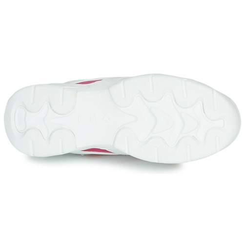 Fila - RAY CB LOW WMN - Blanc / Rose / Orange
