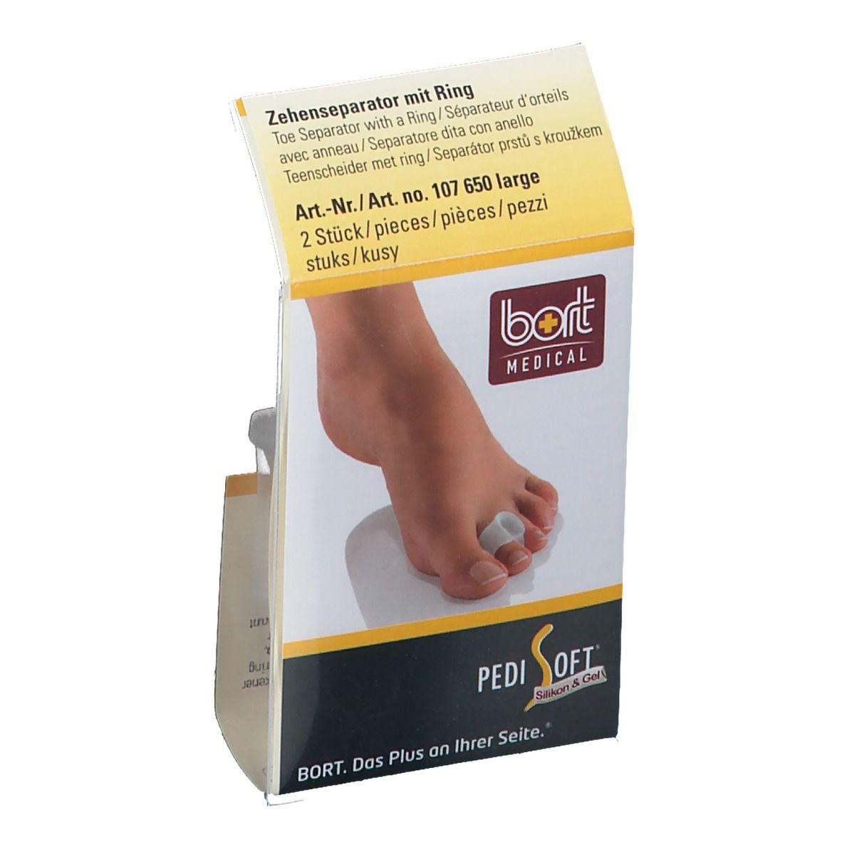 BORT PediSoft® Zehenseparator mit Ring Gr. L