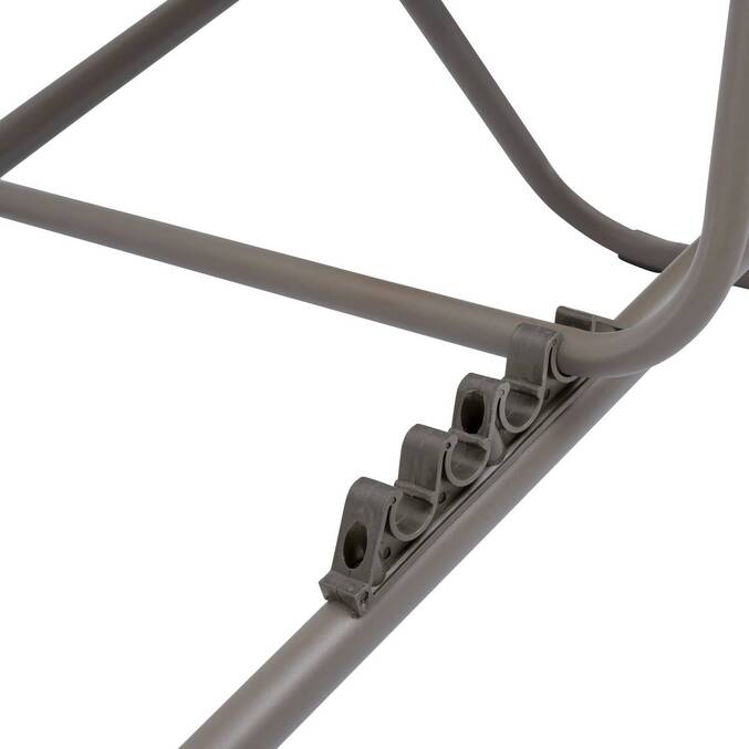 Chilienne de jardin empilable pliable MIRAEL Noisette / Café