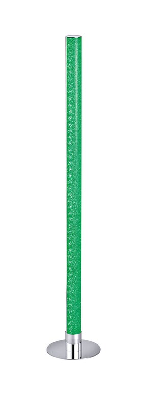 RL LED Stehlampe LEIA mit Fernbedienung 104 cm Metall/Acryl chromfarbig/transparent