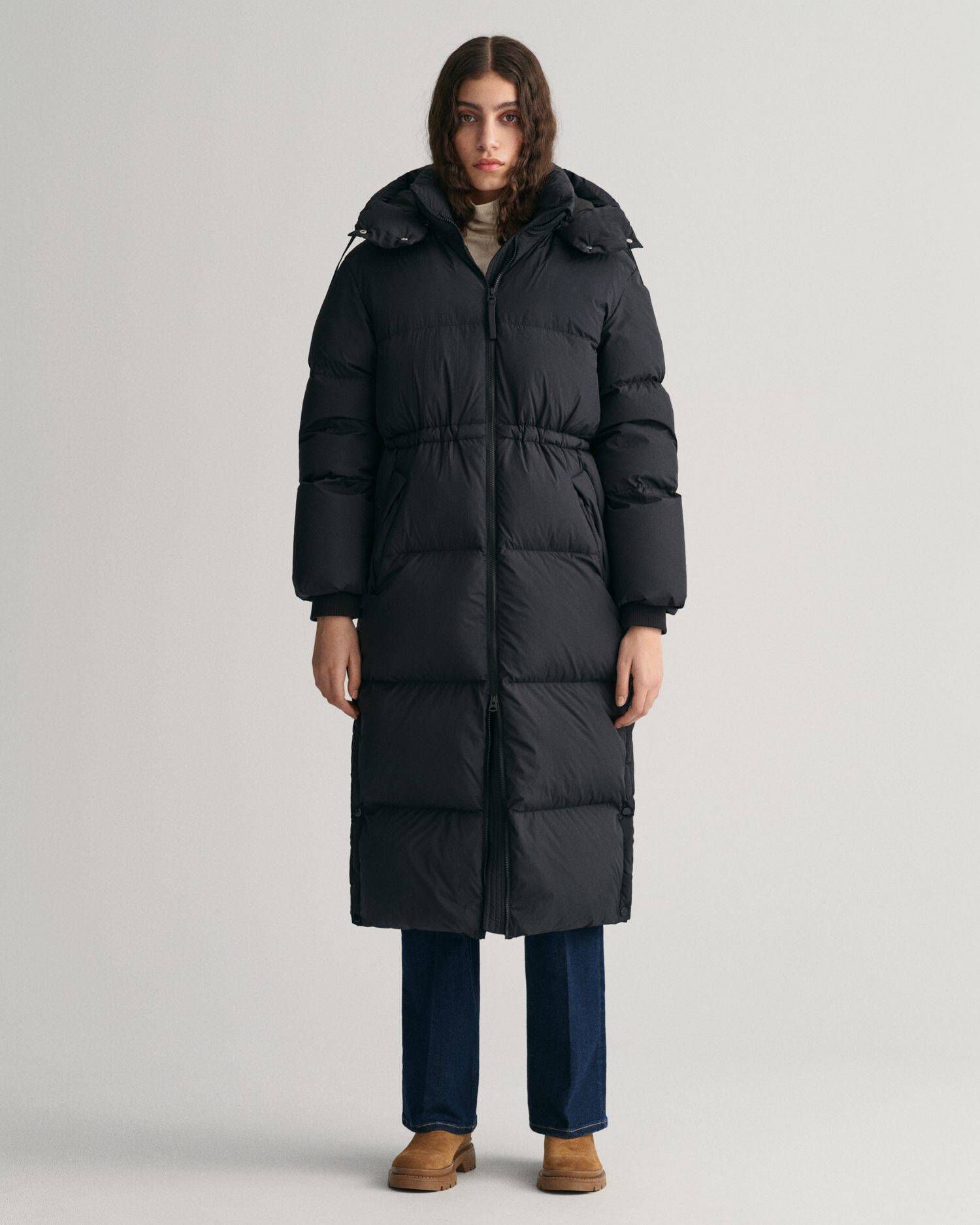 Gant| Damen Daunenmantel mit Kapuze FULL LENGTH DOWN COAT