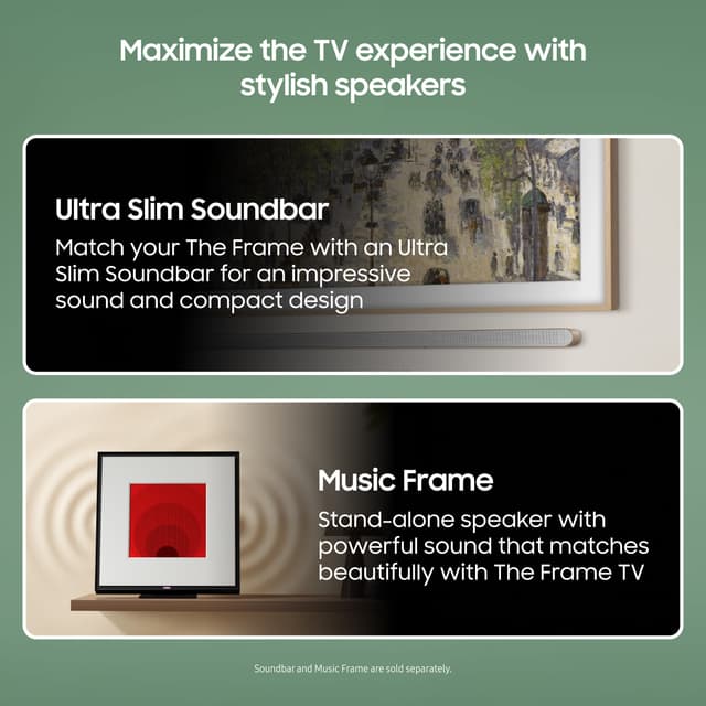 Samsung 43” The Frame 4K QLED Smart TV (2024)