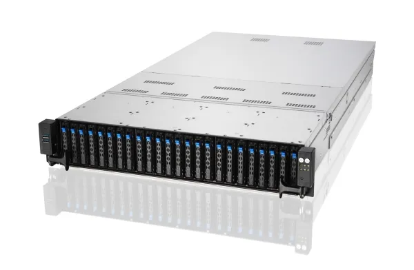 ASUS RS720A-E11-RS24U - Server - rack-monterbar - 2U - 2-vejs - uden CPU op til - RAM 0 GB - SATA - hot-swap 2.5
