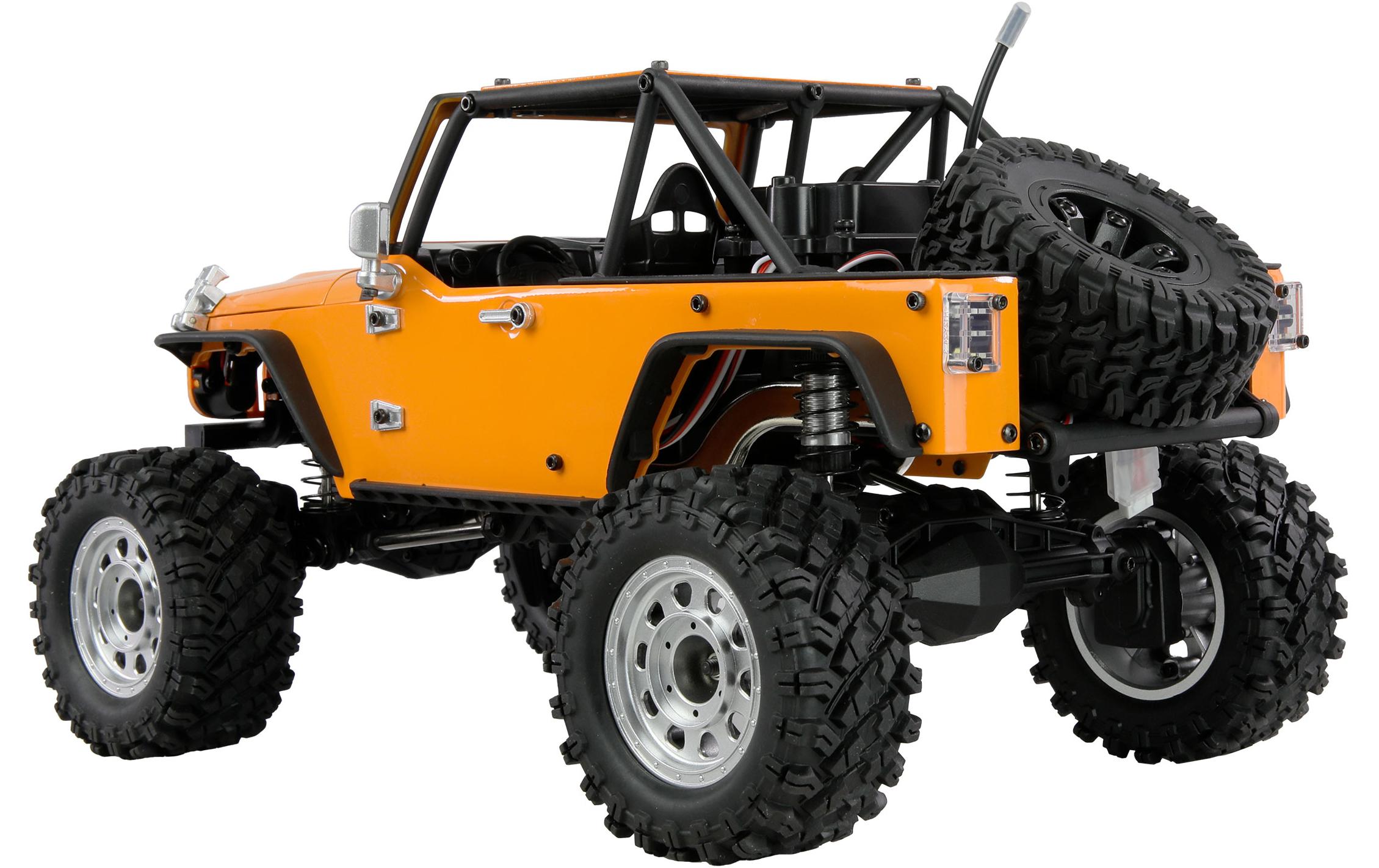Scale Crawler Hyper Go SC+ 1:12 RTR Orange<br>Off-Road RC Model mit Brushless Motor
