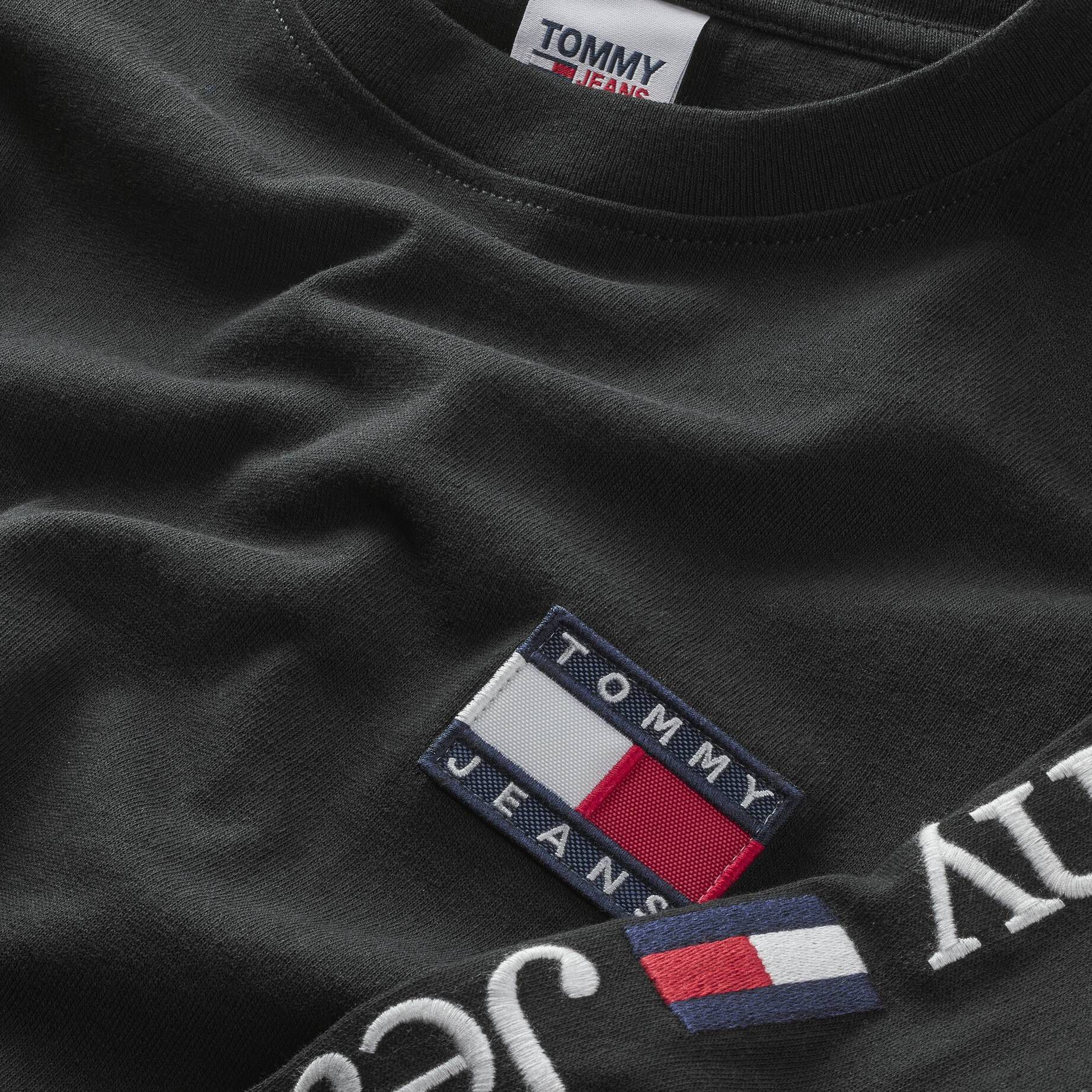 Tommy Jeans| Herren Longsleeve CLASSIC SERIF LINEAR