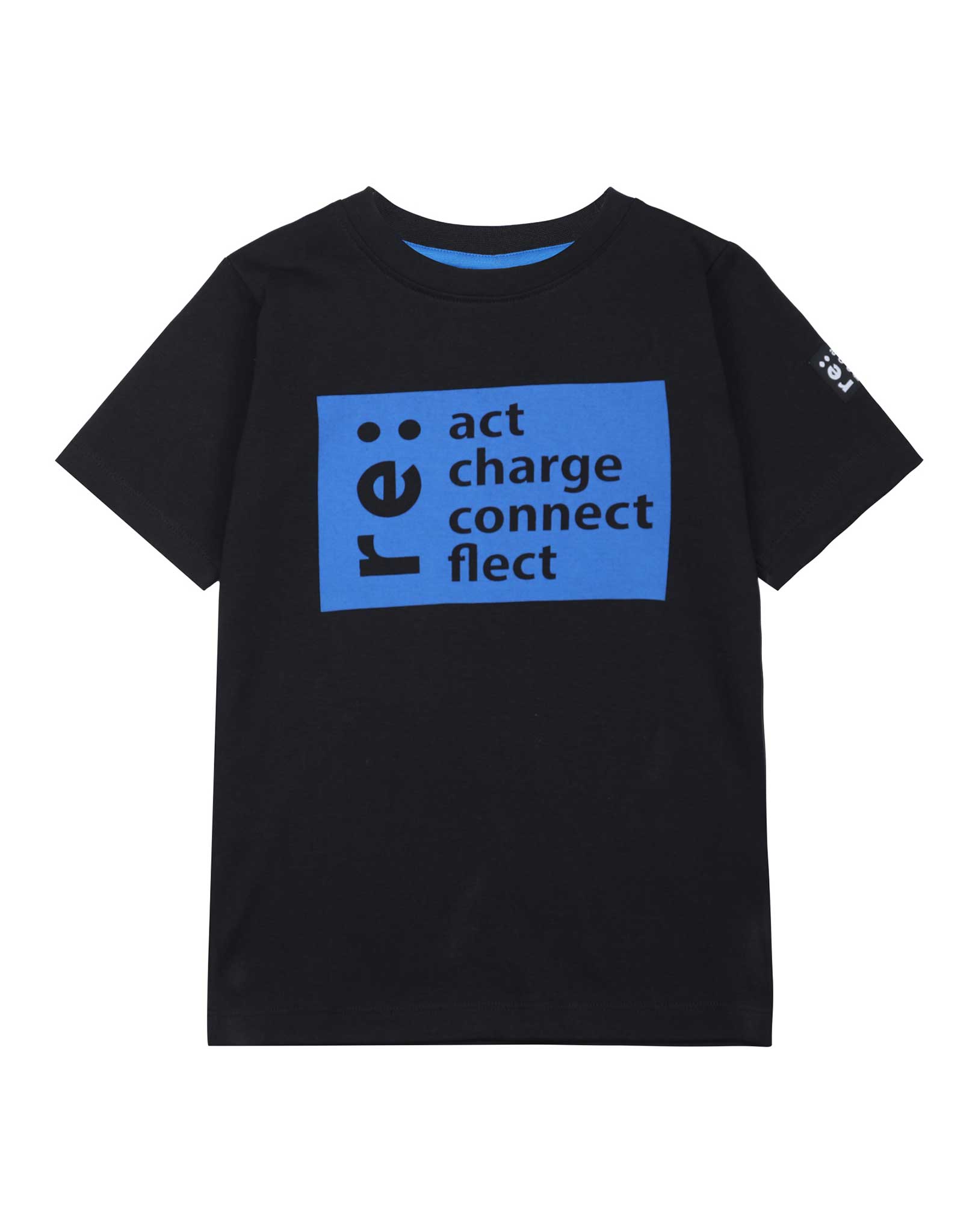T-Shirt RE:ACT in black beauty