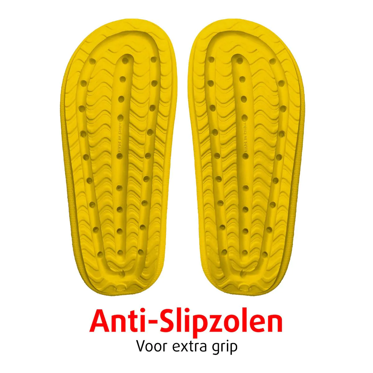 Orthopedische Zomer Badslippers (Geel)
