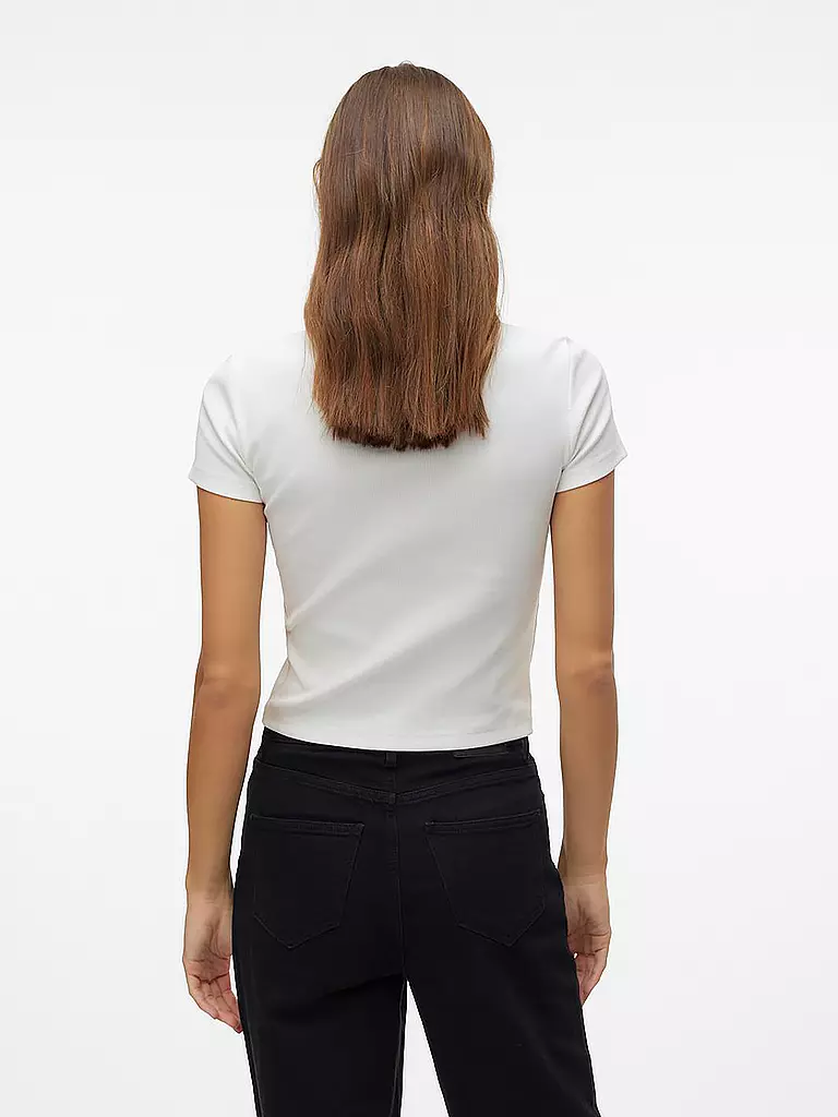 VERO MODA T-Shirt VMCHLOE weiss