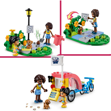 LEGO Friends 41738 Hunderedningscykel