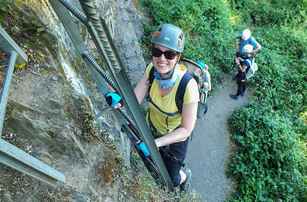 Klettersteig - Einsteigertour - in Boppard als Geschenk