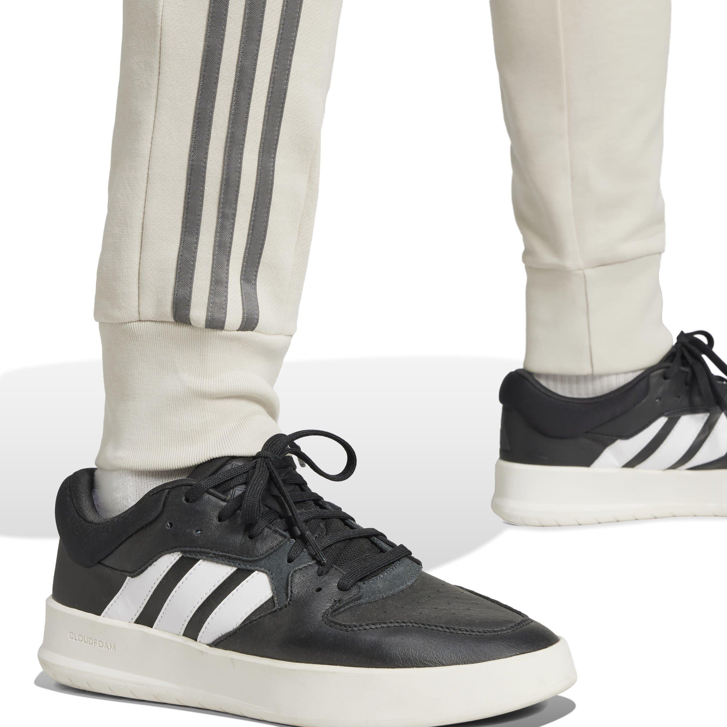 adidas Essentials French Terry Tapered Cuff 3 Stripes Joggers