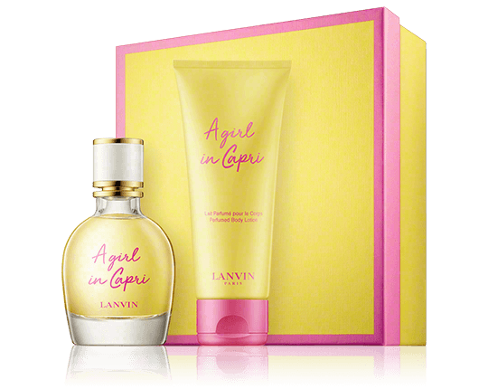 Lanvin A Girl In Capri Set mit Body Lotion 50ml-100ml