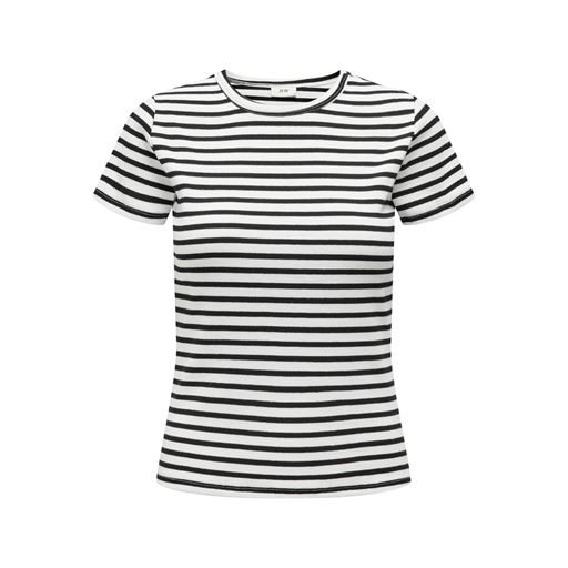 JDY Solar T-shirt, Cloud Dancer/Black, M