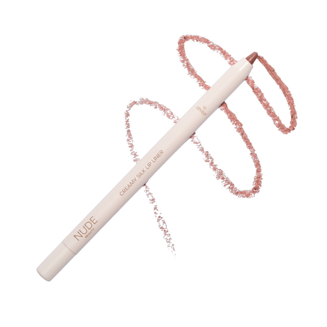 Nude Beauty Creamy Silk Lip Liner 12 Lovely