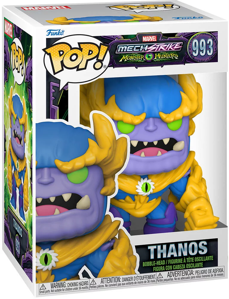 MARVEL MECH STRIKE : MONSTER HUNTER - FIGURINE POP - THANOS