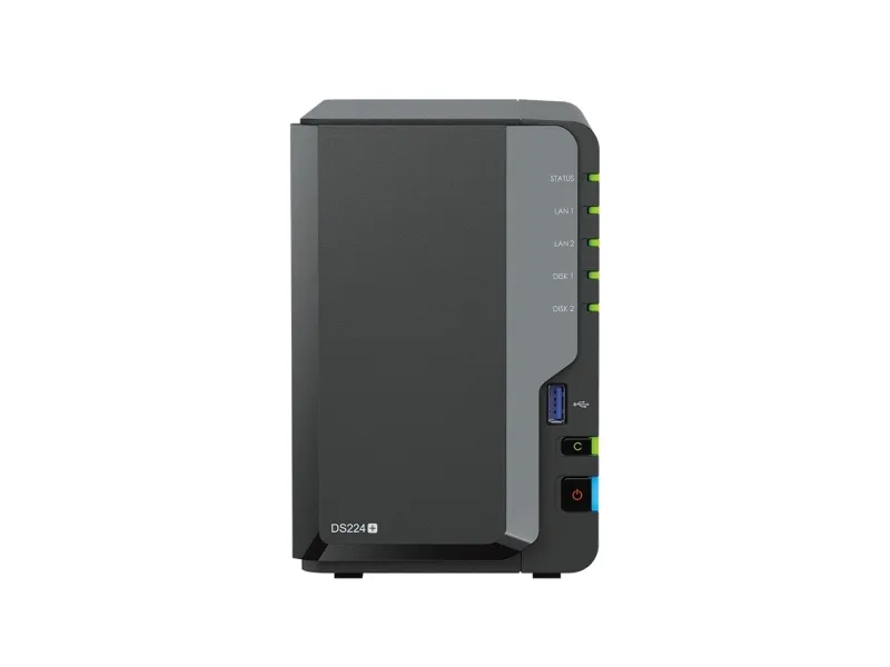 Synology Disk Station DS224  - NAS-server - RAID 0, 1, JBOD - RAM 2 GB - Gigabit Ethernet - iSCSI support