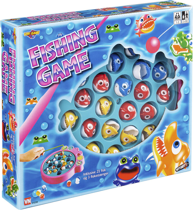 VINI GAME VINI STORT B/O FISKESPIL Multi
