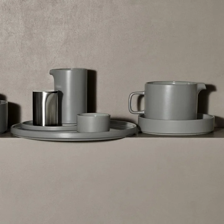 Blomus - Pilar Dessertteller, Ø 20 cm, agave green (2er-Set)