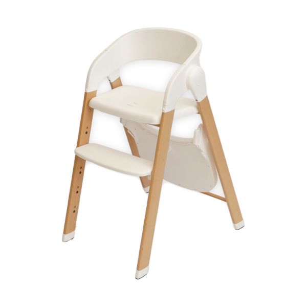 Bo Jungle Grow With Me High Chair - Pure White