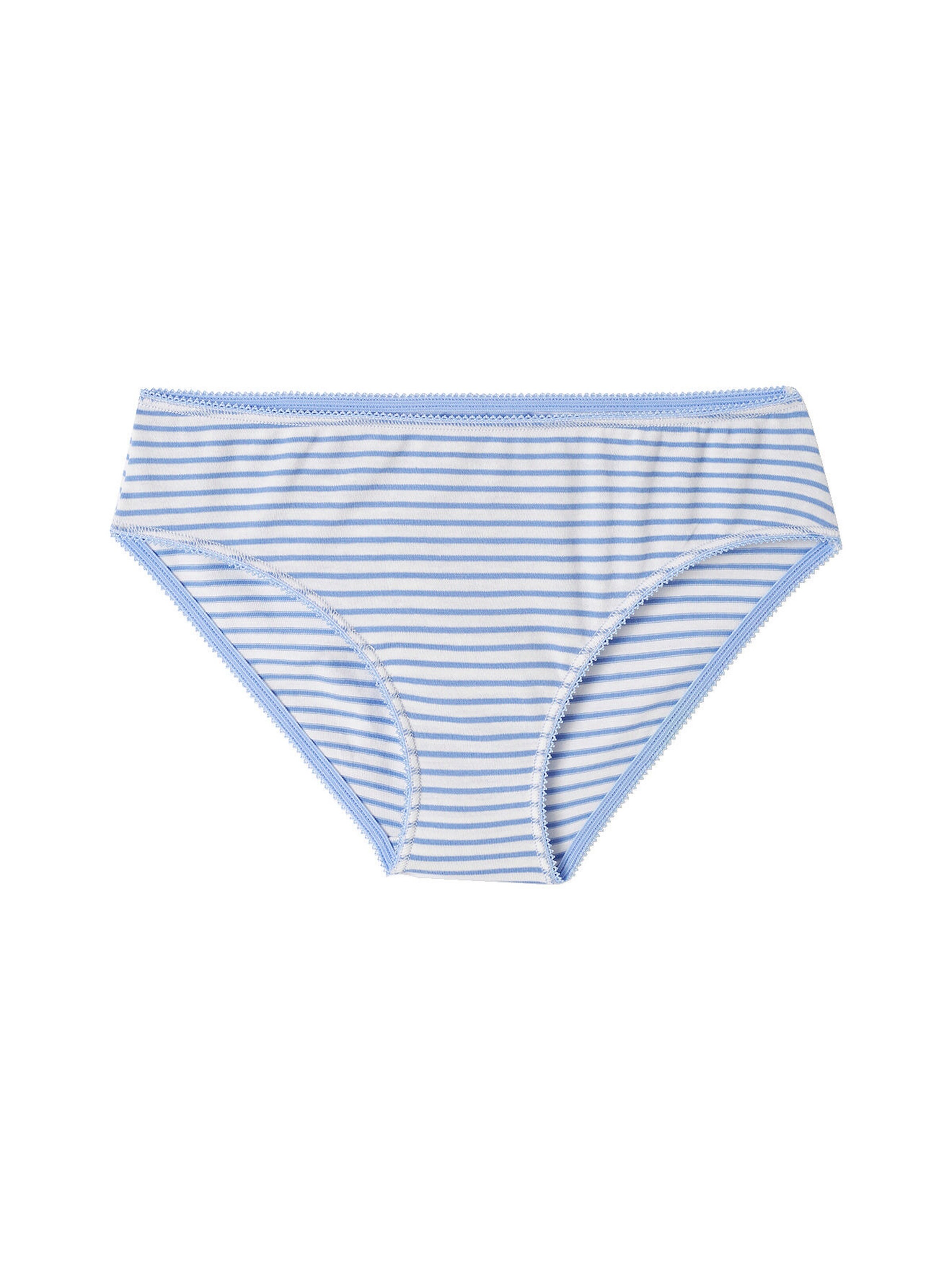 Vertbaudet 7er-Pack Mädchen Slips BASIC wollweiß