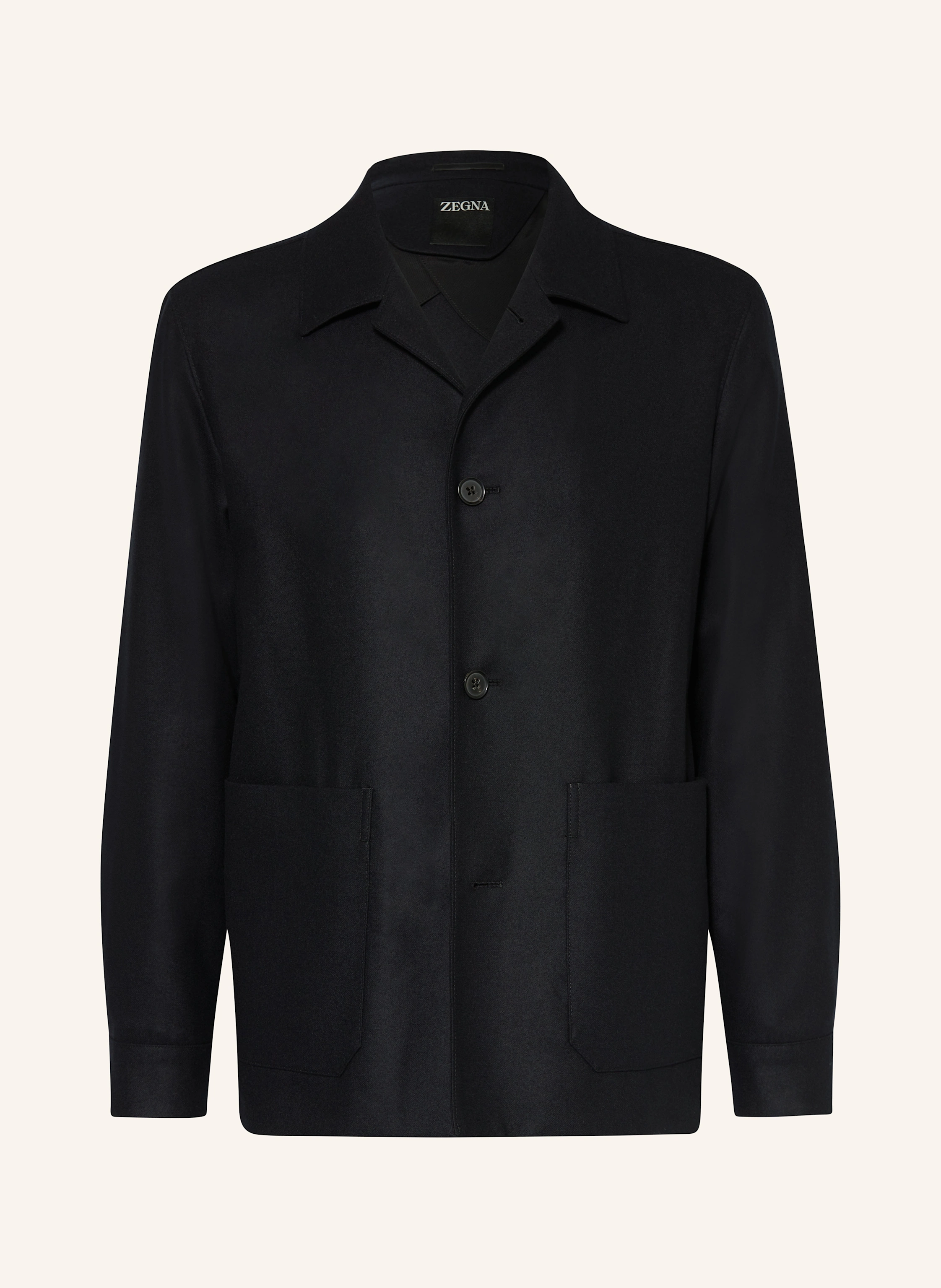 ZEGNA Anzugsakko Regular Fit aus Flanell