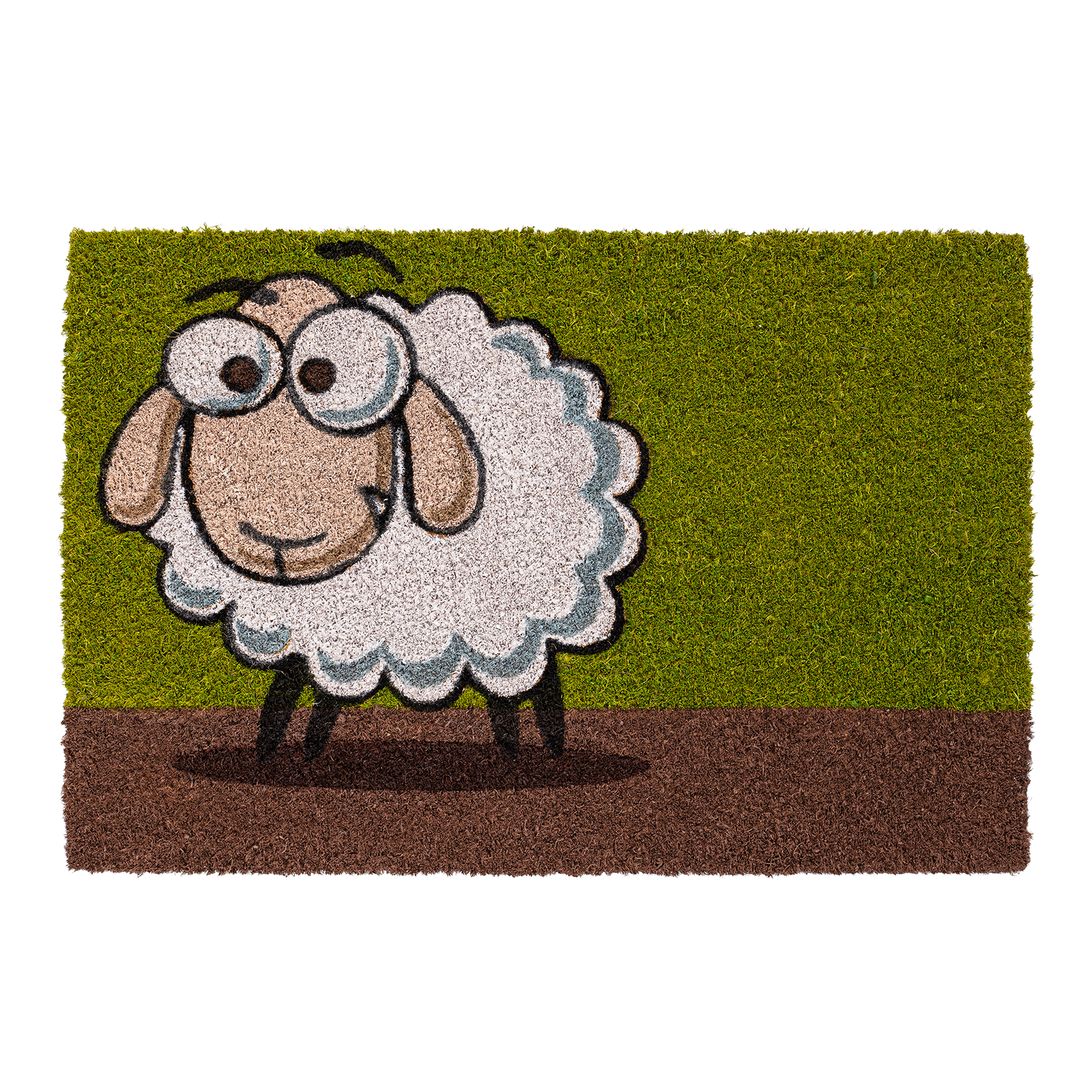 Fußmatte - Ruco Print Sheep green - 40x60 cm