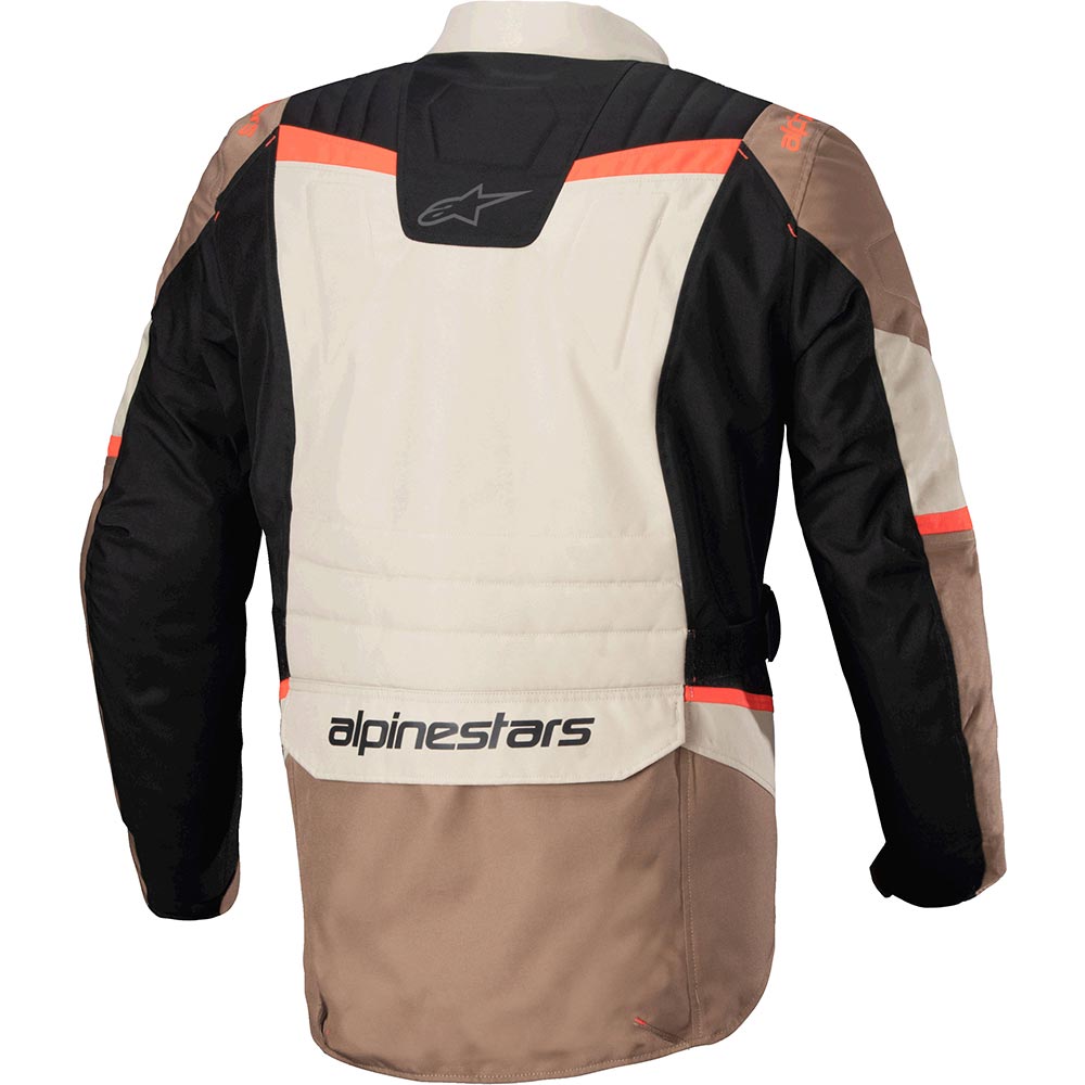 Alpinestars - Veste ST-1 Waterproof Kaki / Sable / Noir / Rouge fluo