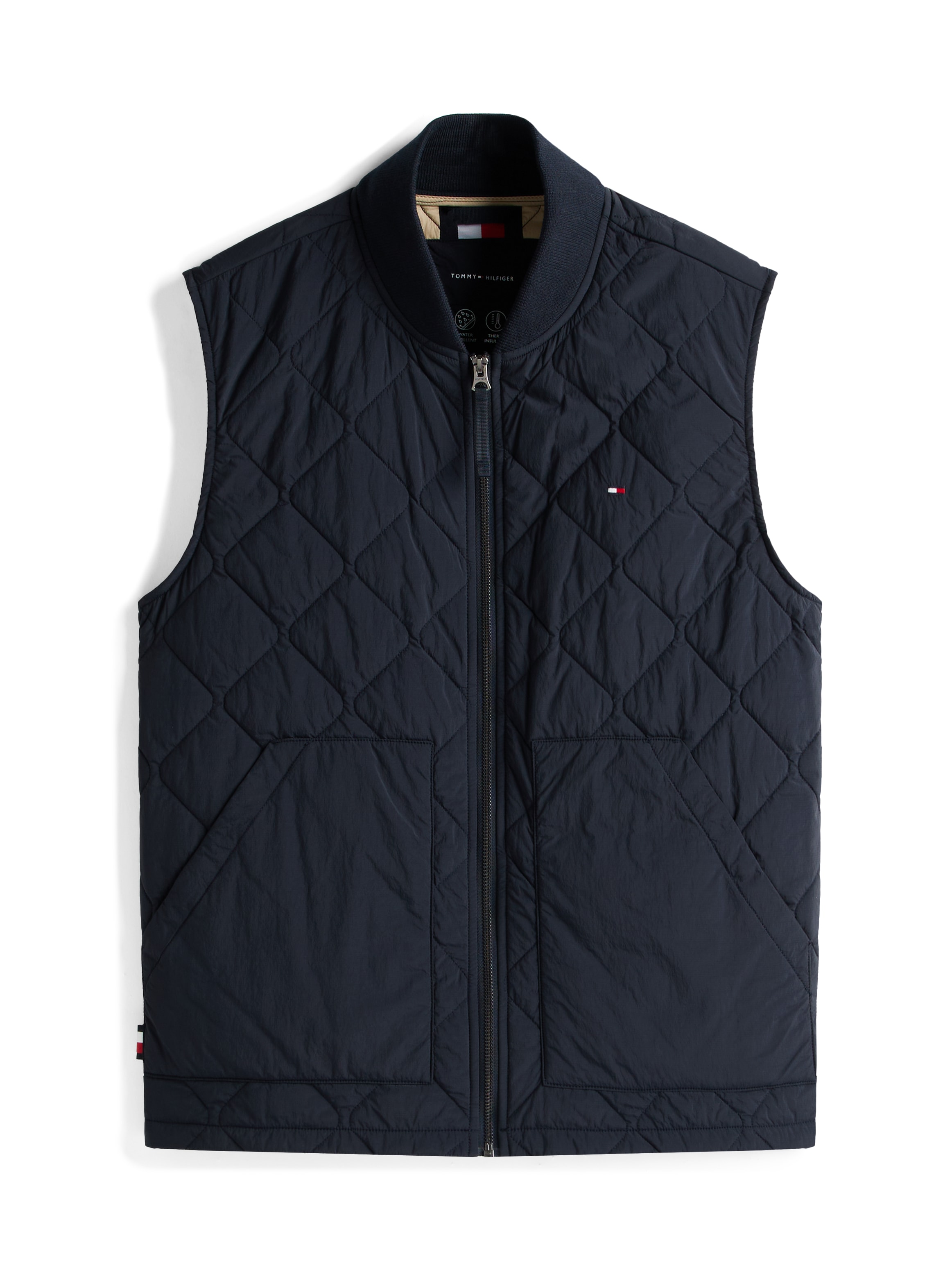 Tommy Hilfiger Steppweste »DIAMOND QUILTED VEST«, mit Rautenmuster