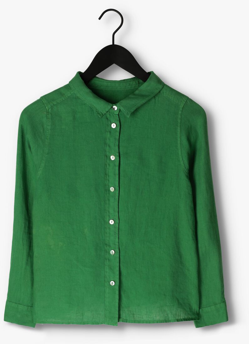 BY-BAR groene by-bar blouse irene linen ls blouse